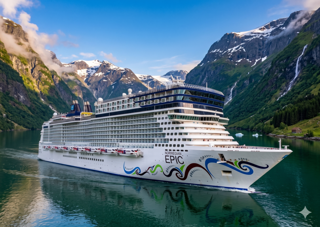 Descubre el Norwegian Epic: libertad total con Freestyle Cruising, estudios para solteros, espectáculos de clase mundial.